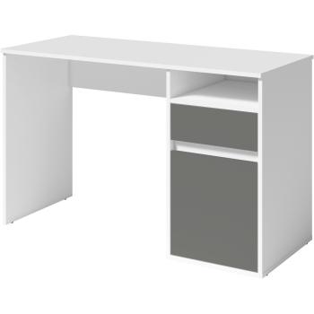 Biurko BILLY biały / grafit