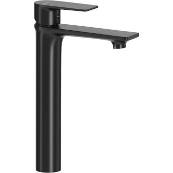 Bateria umywalkowa wysoka BISU 01 czarny mat