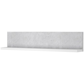 Półka TABO BT01 biały / beton colorado